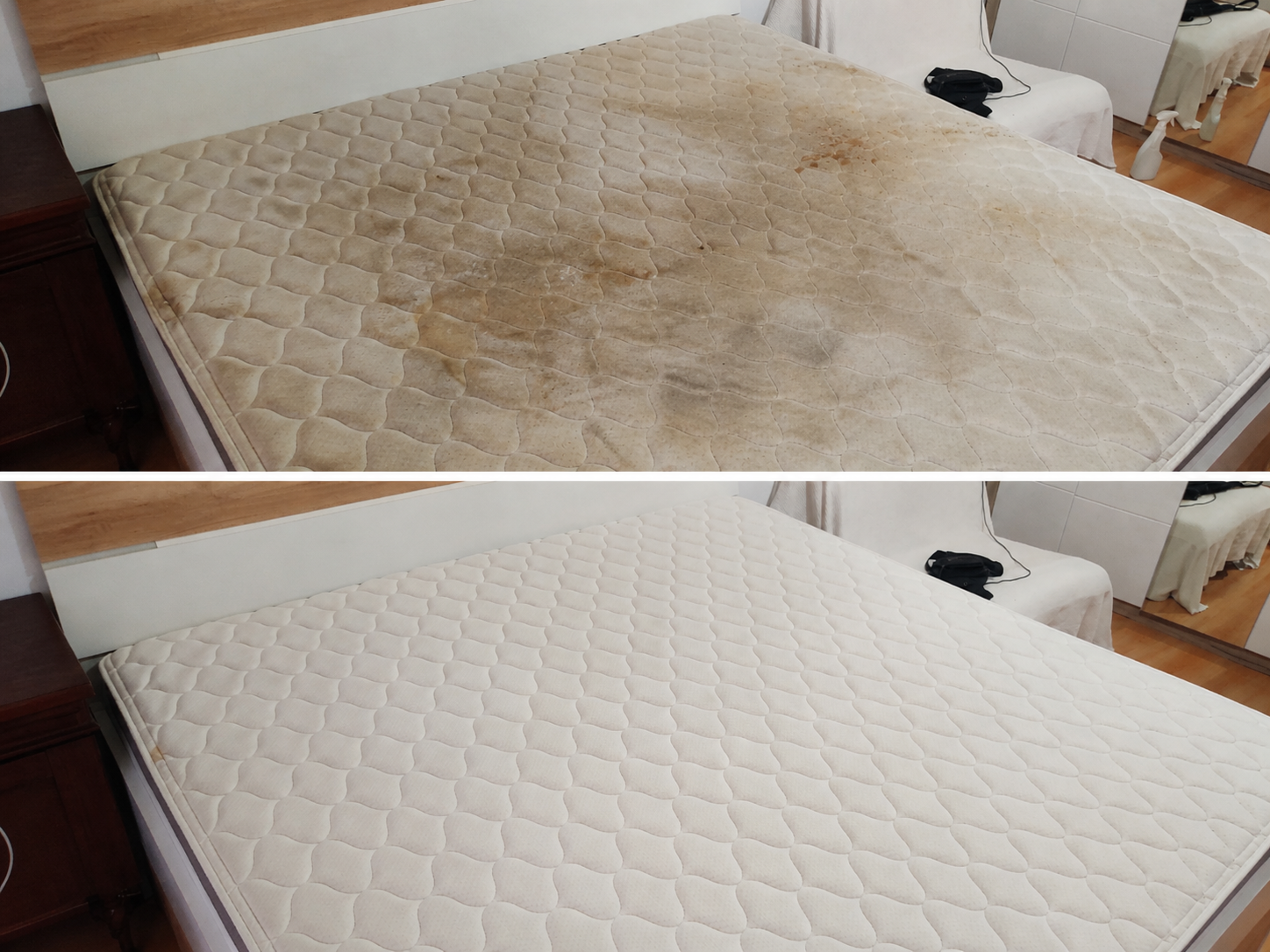 Mattress washing